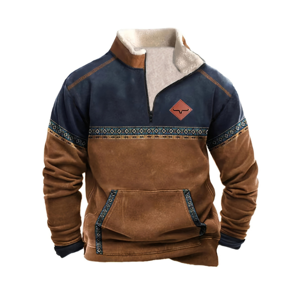 Męski sweter dzianinowy