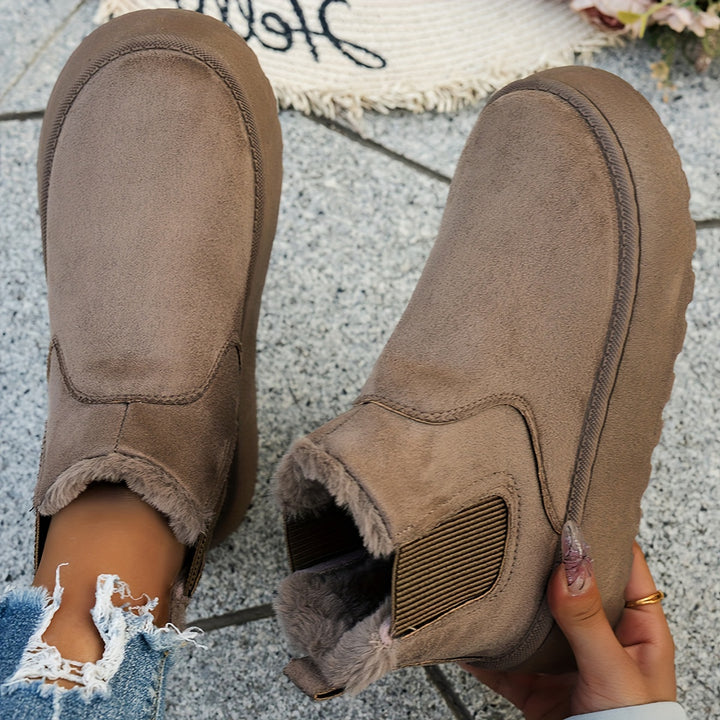 Buty zimowe damskie ocieplane śniegowce