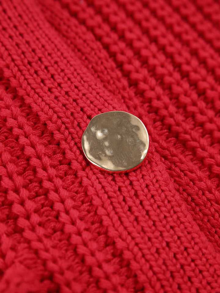 Damska kamizelka dzianinowa | Na co dzień