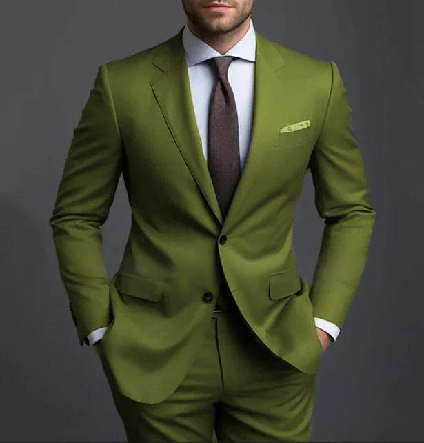 Garnitur męski dwuczęściowy Slim Fit