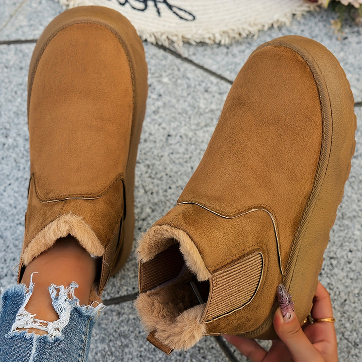 Buty zimowe damskie ocieplane śniegowce