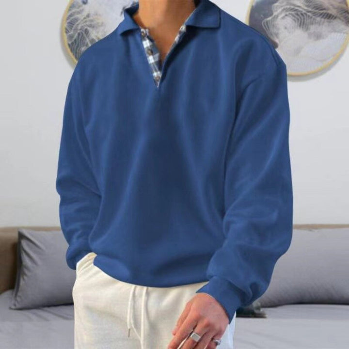 Męski sweter dzianinowy | Casual