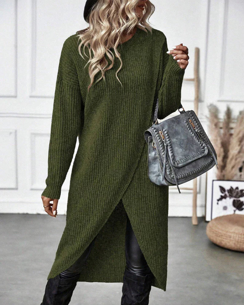 Sweter damski | Zimowy dzianinowy styl