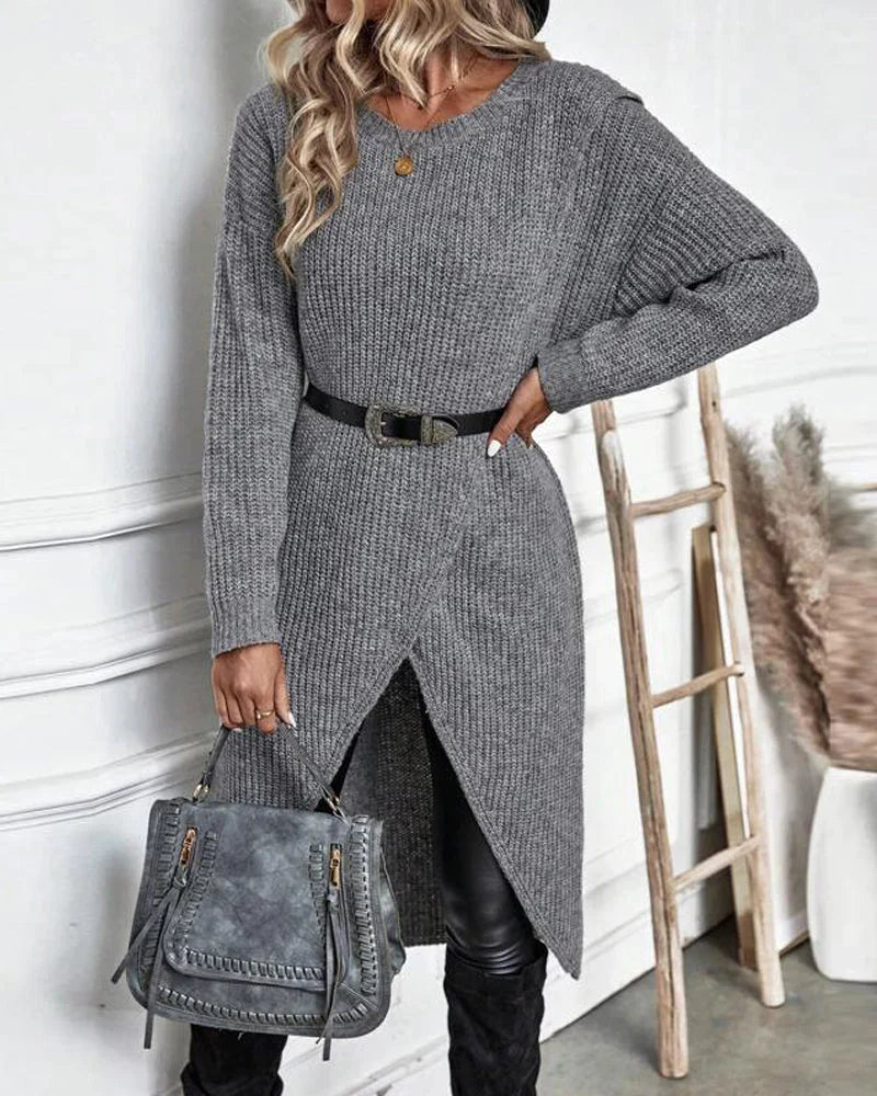 Sweter damski | Zimowy dzianinowy styl