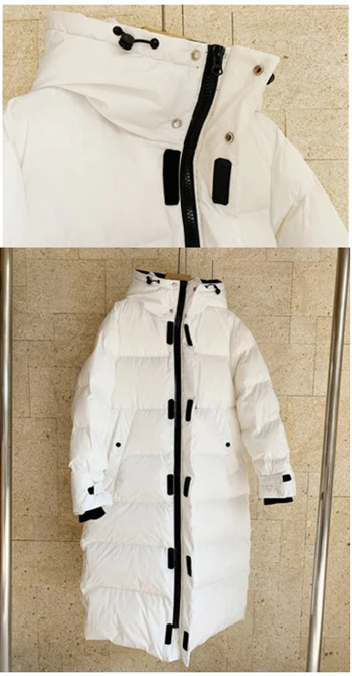 Kurtka zimowa damska | długa wodoodporna