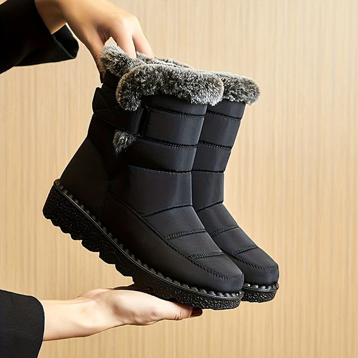 Buty zimowe damskie ocieplane śniegowce