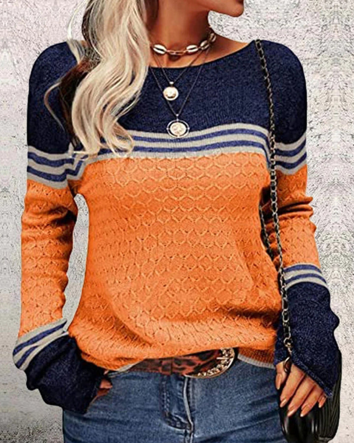 Sweter damski dzianinowy