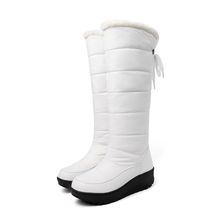 Buty zimowe damskie śniegowce z futerkiem