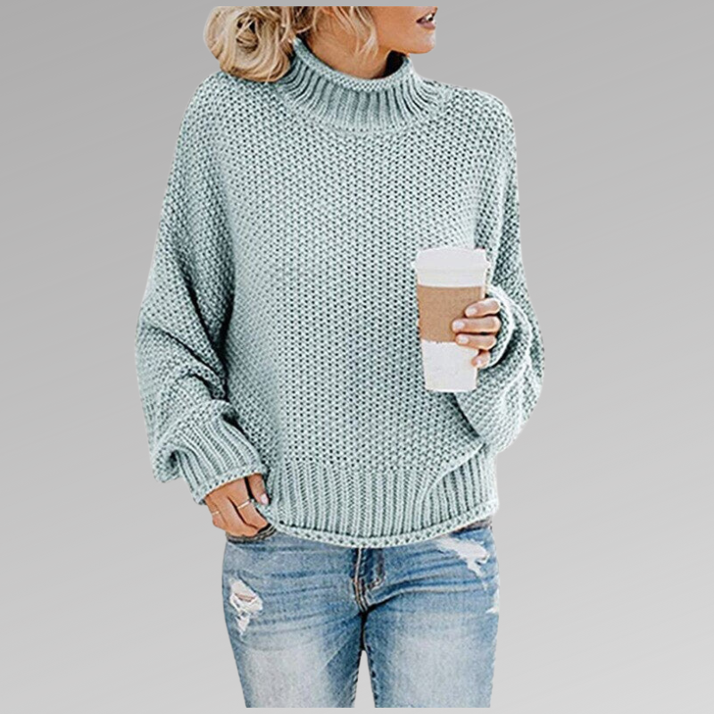 Damski dziany sweter