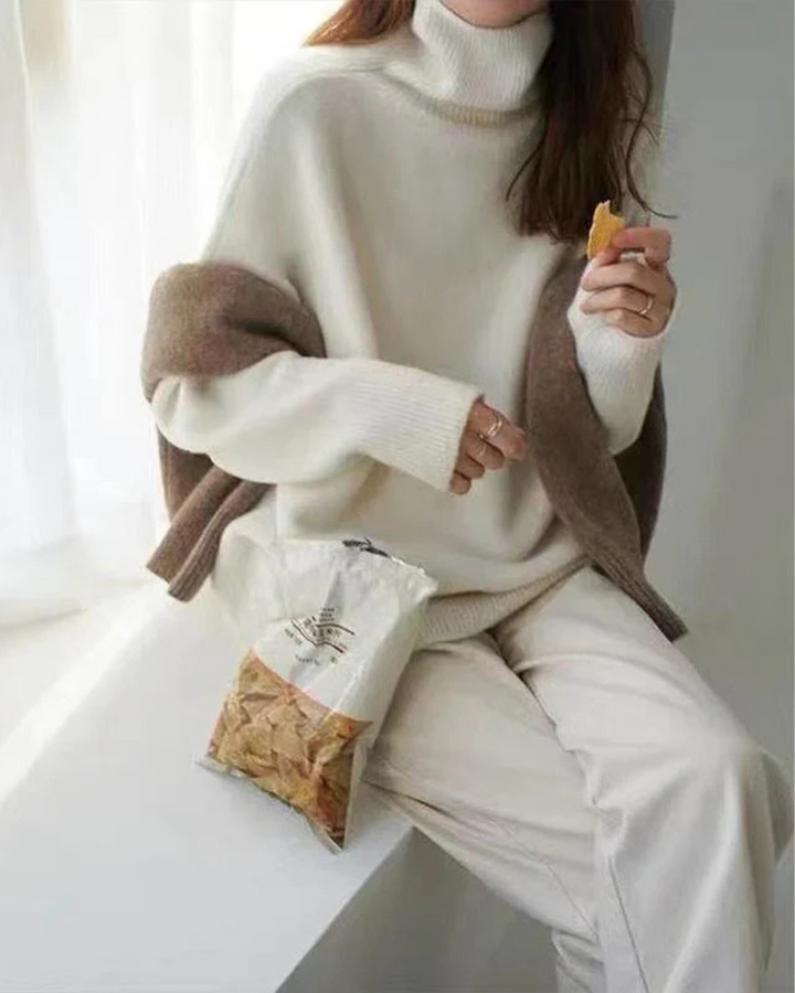 Sweter damski | Golf zimowy