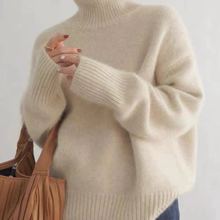 Sweter damski | Golf zimowy