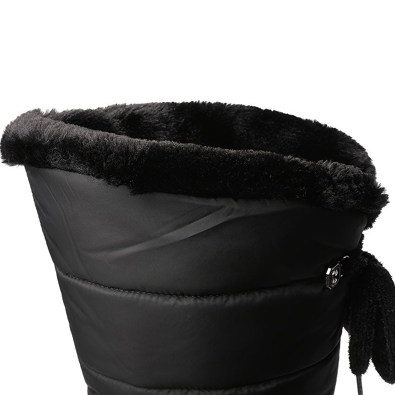 Buty zimowe damskie śniegowce z futerkiem