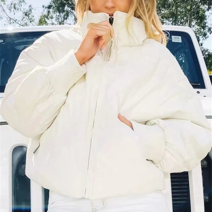 Damska kurtka puchowa krótka zimowa