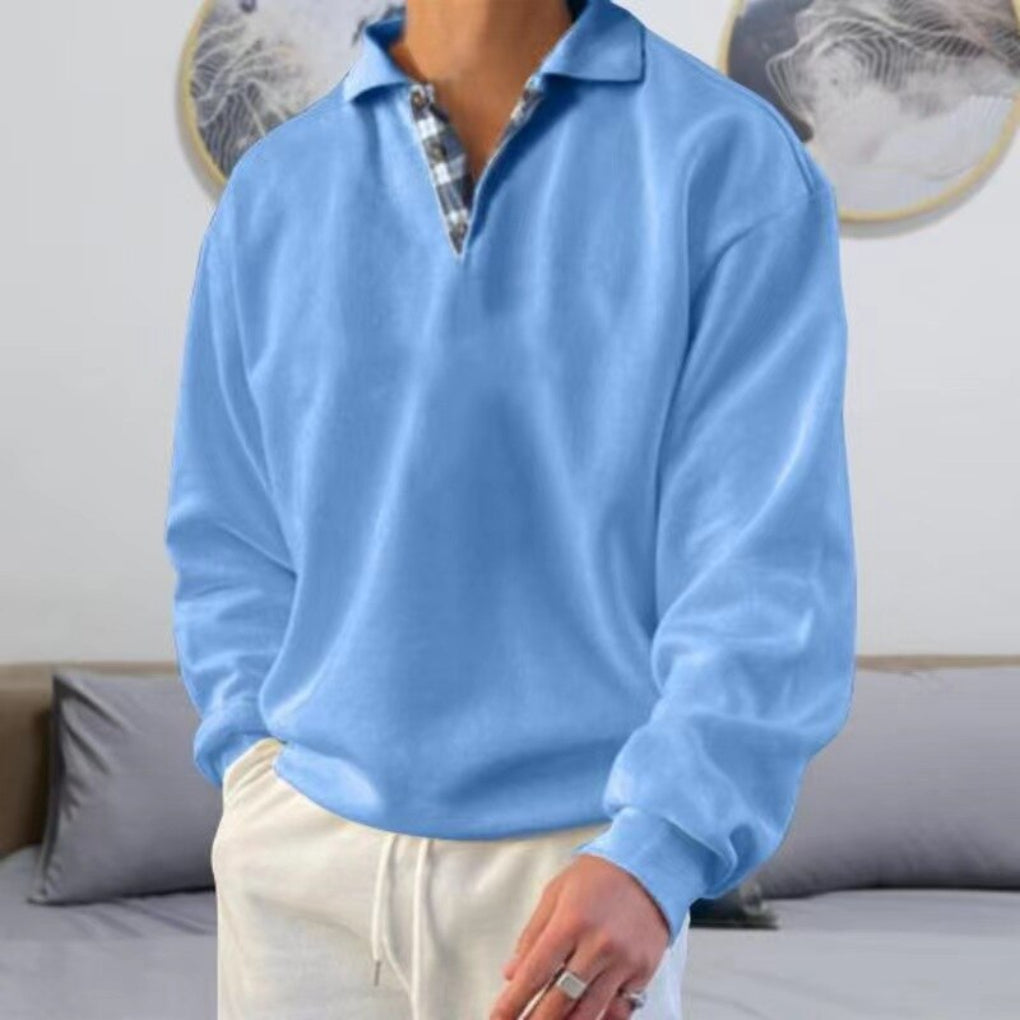 Męski sweter dzianinowy | Casual