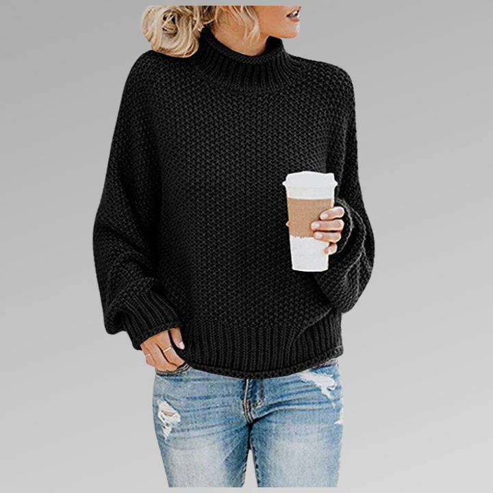 Damski dziany sweter