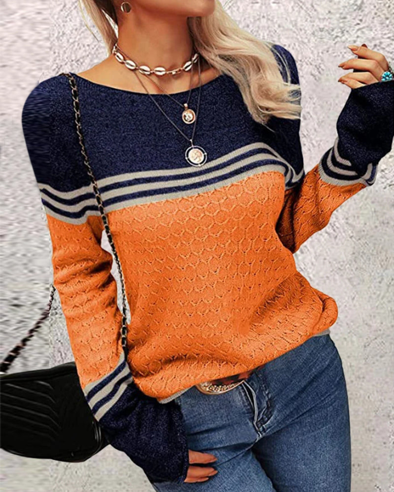 Sweter damski dzianinowy