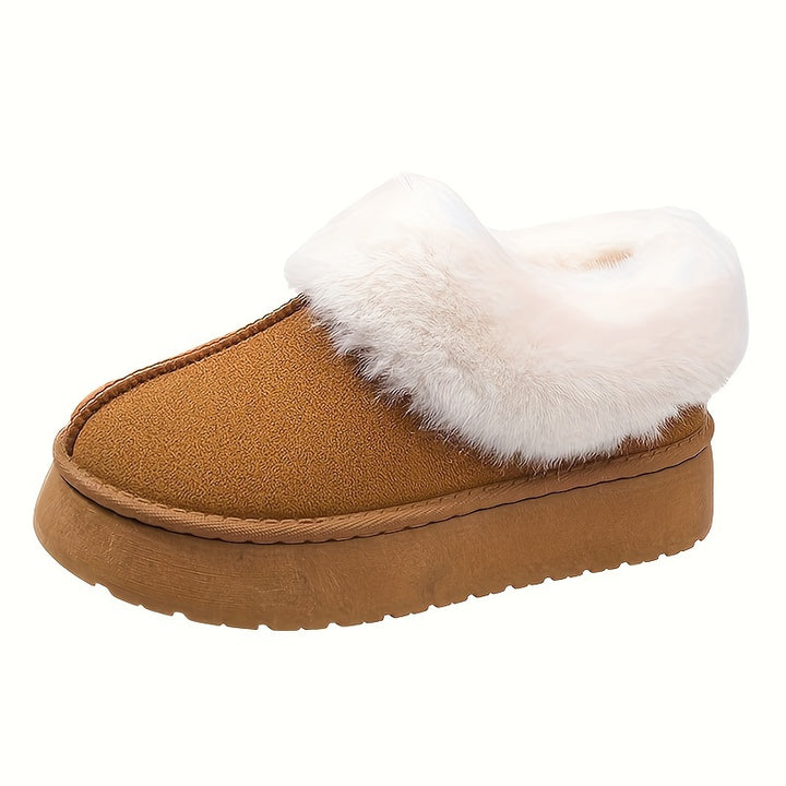 Buty zimowe damskie krótkie z futerkiem
