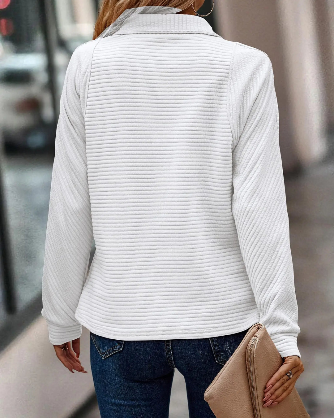 Sweter damski dzianinowy