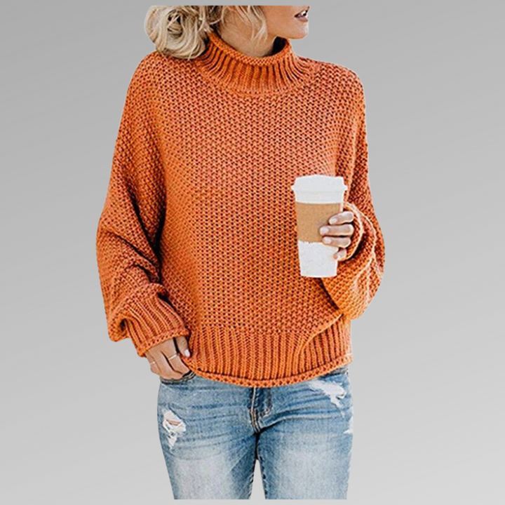 Damski dziany sweter