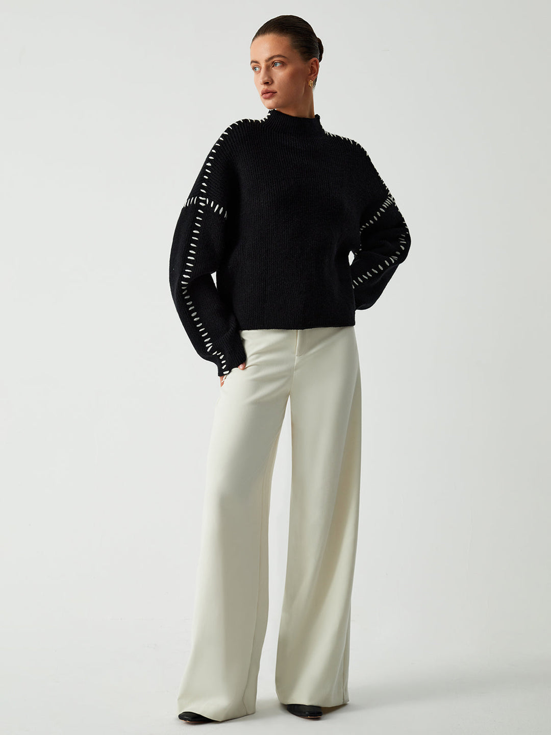 Sweter damski | golf