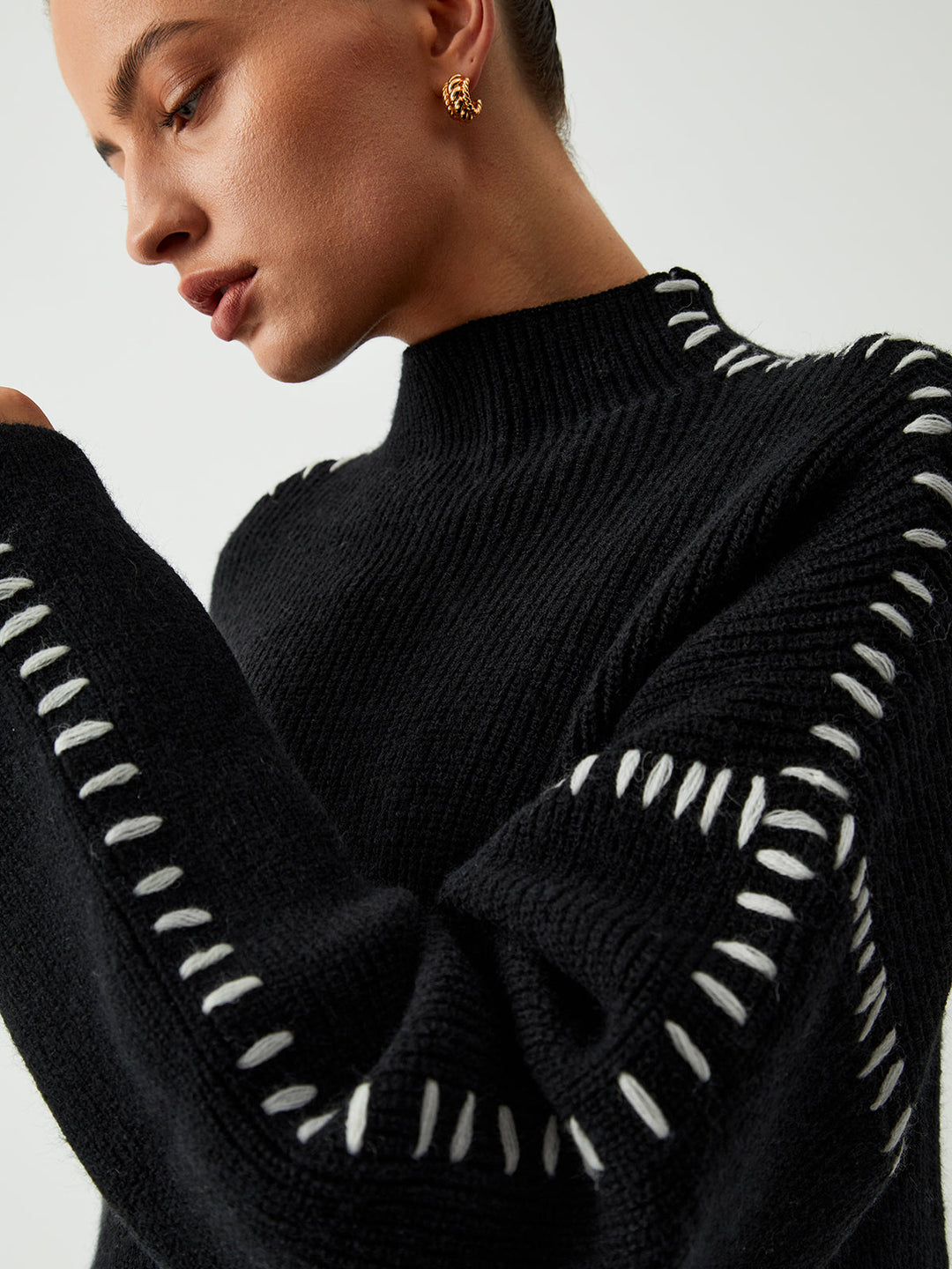 Sweter damski | golf