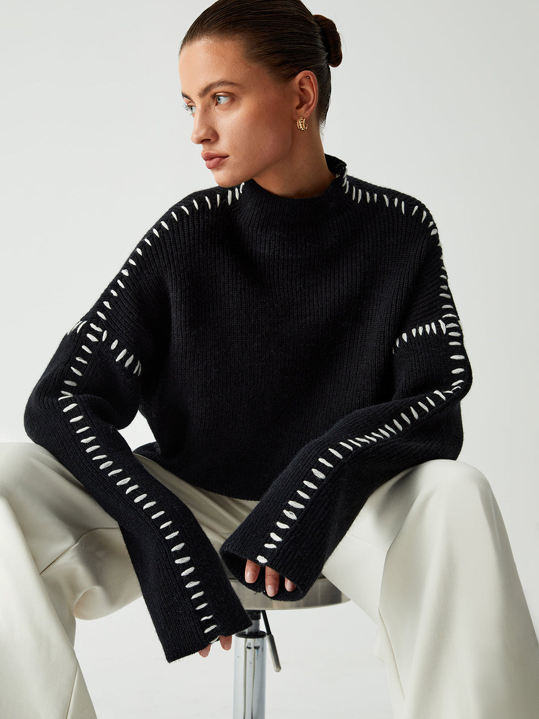 Sweter damski | golf