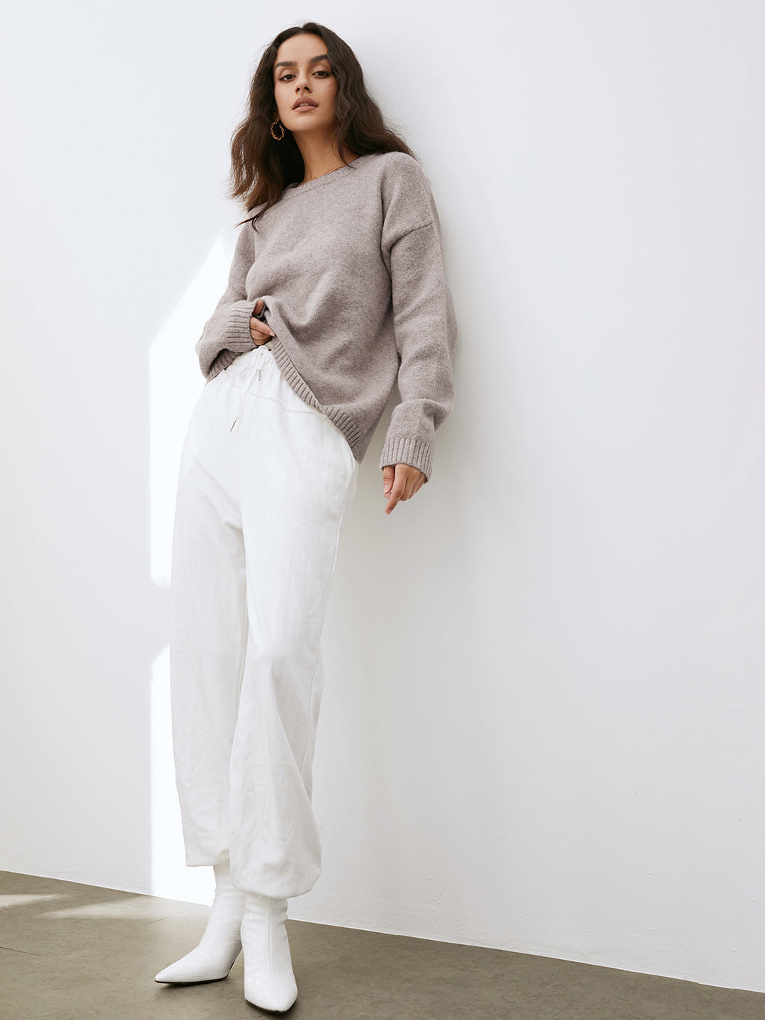 Sweter damski | dzianina