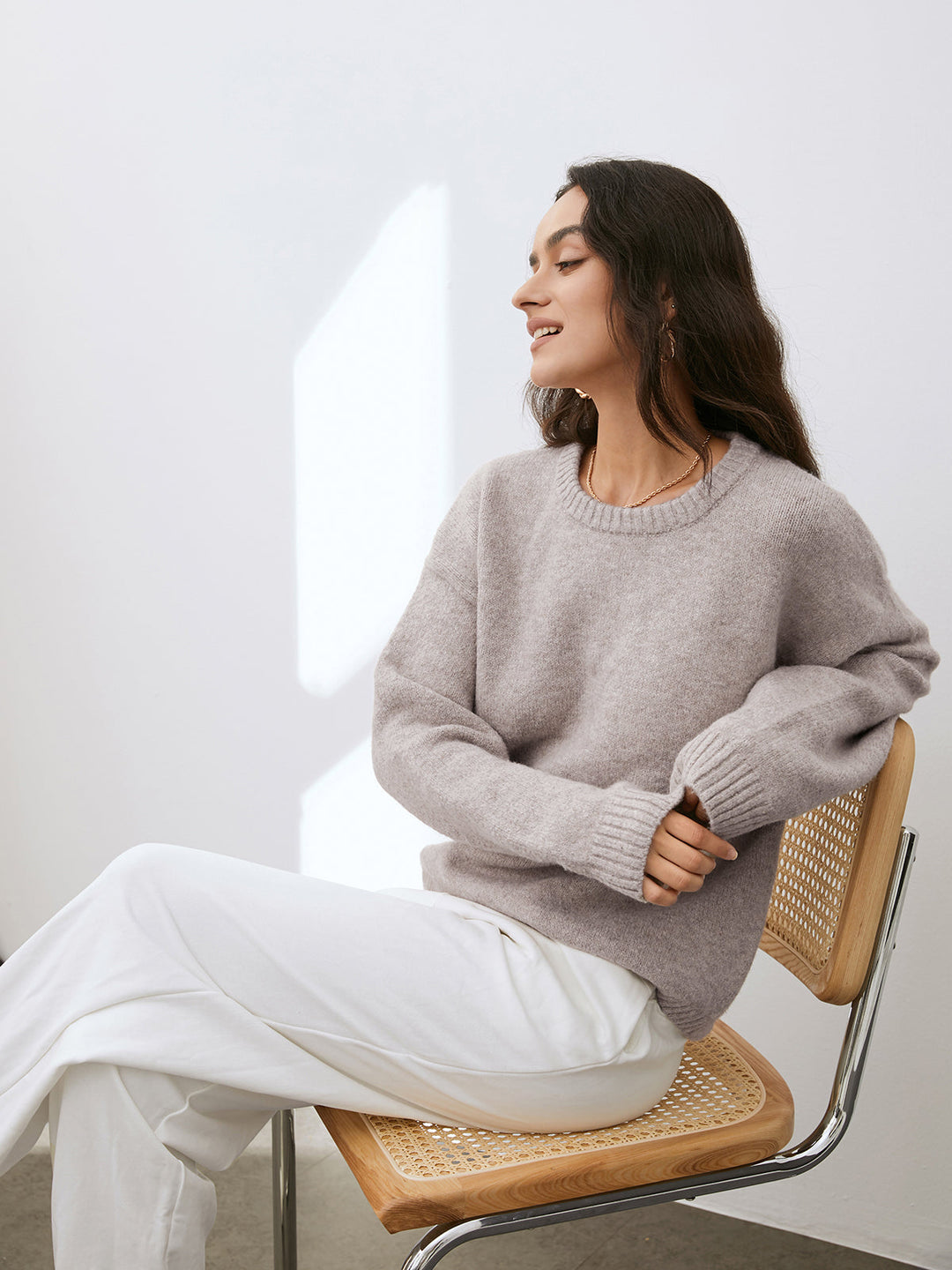 Sweter damski | dzianina
