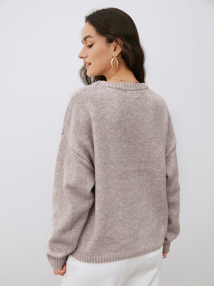 Sweter damski | dzianina