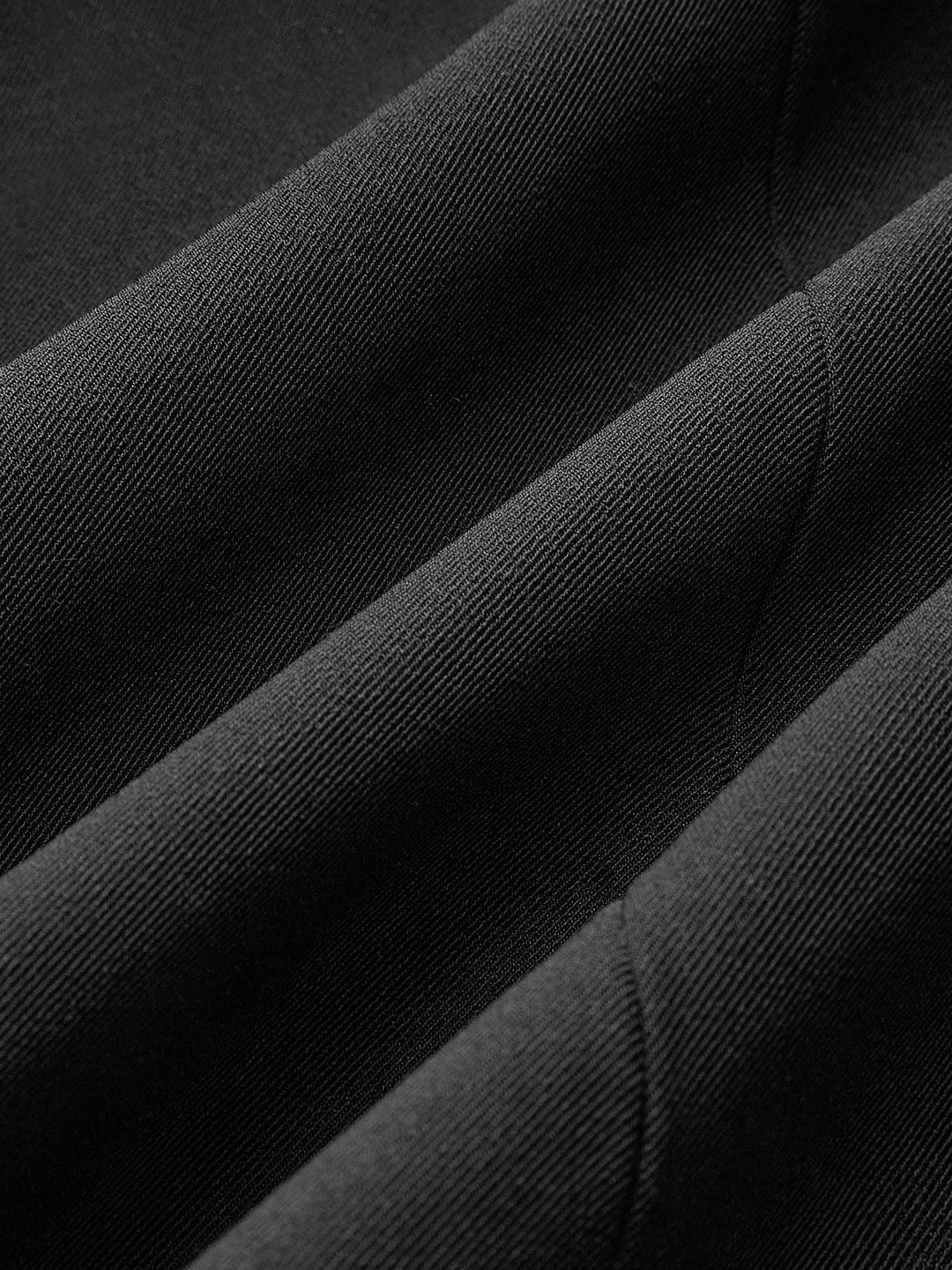 Damska marynarka z kieszonkowym kołnierzem | Długa
