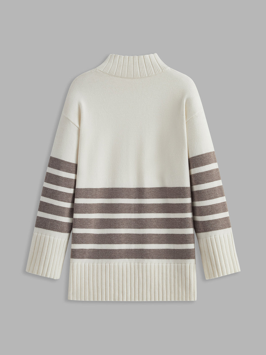 Sweter damski | Golf w paski