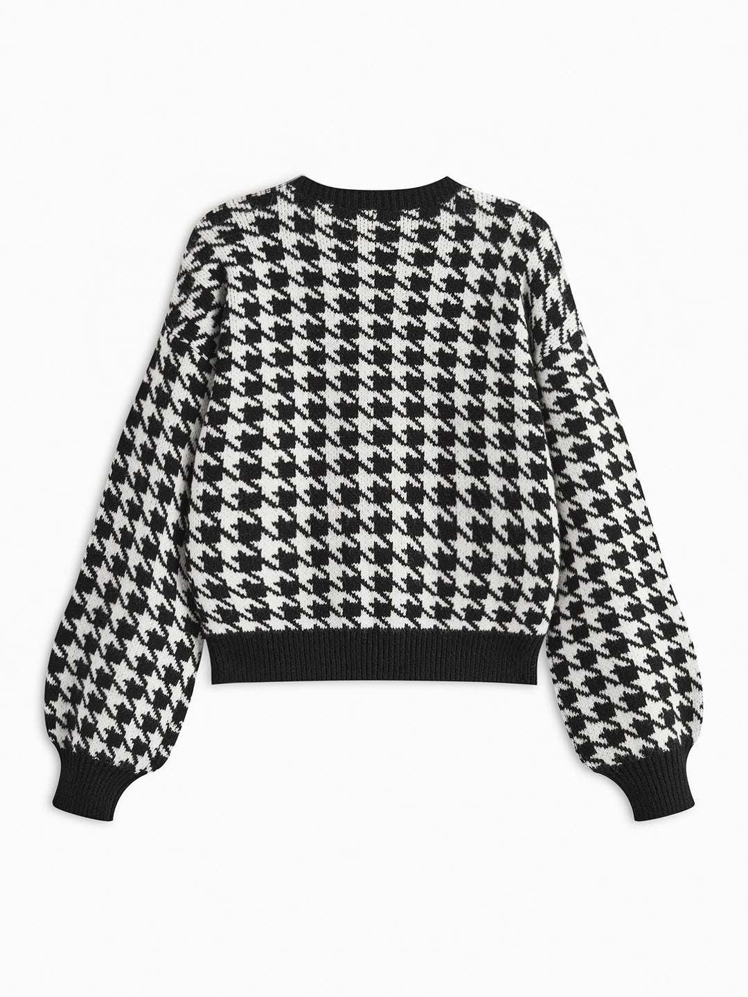 Sweter damski | Wzór z aksamitną kokardą