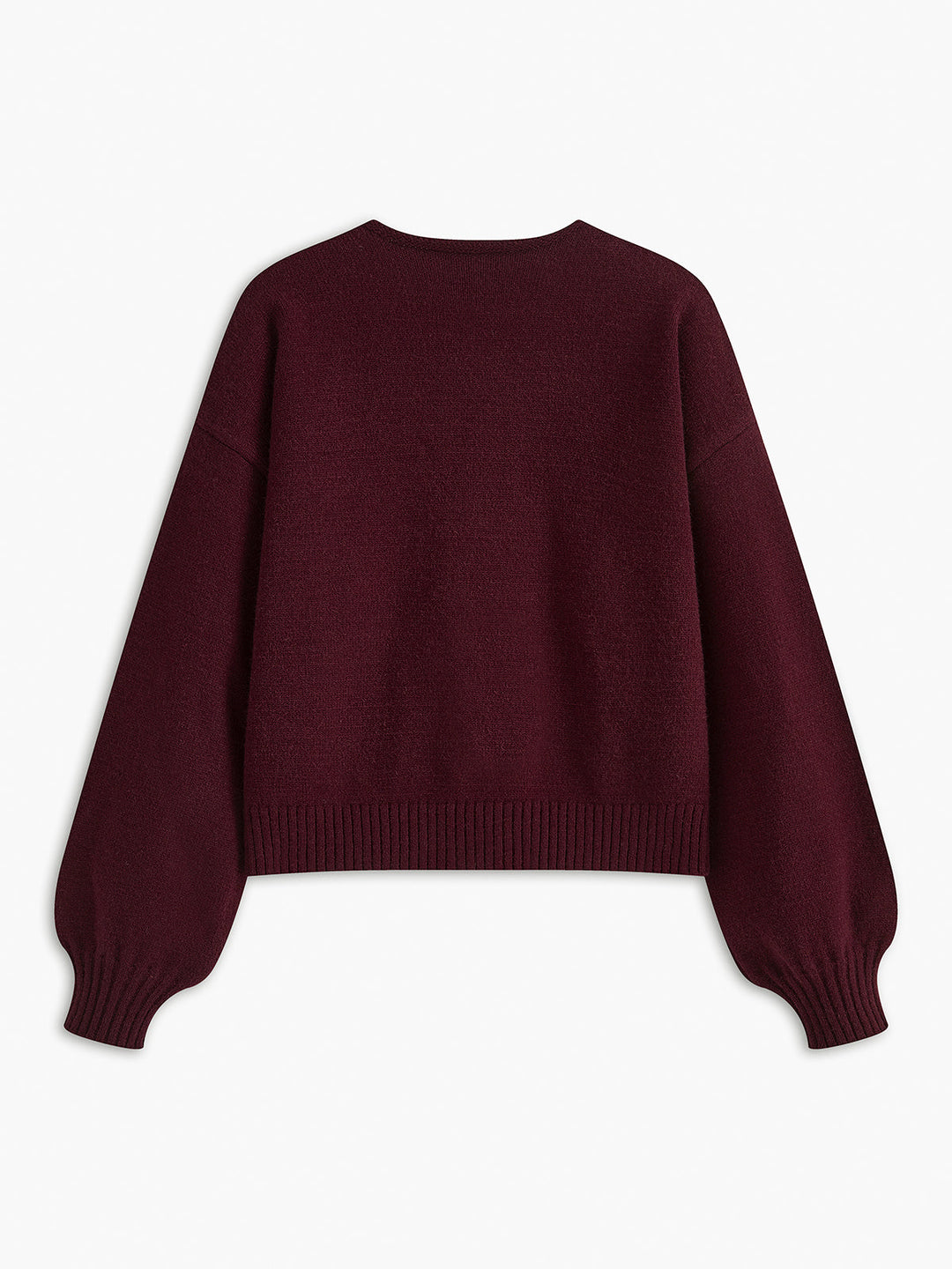 Sweter damski | Wzór z aksamitną kokardą