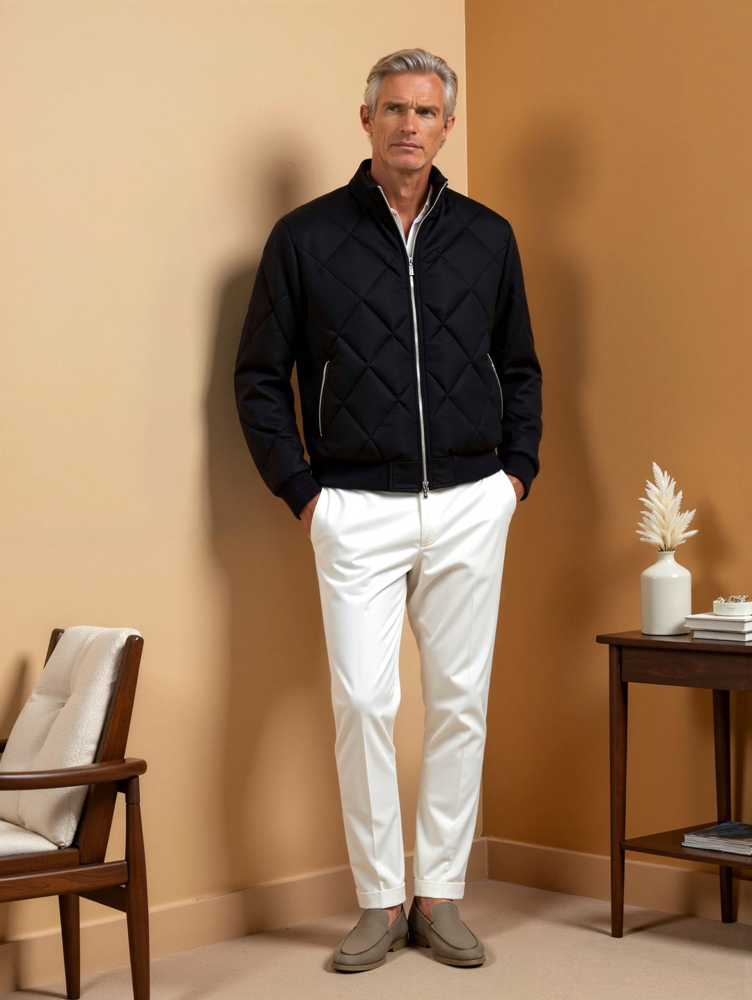 Kurtka pikowana męska