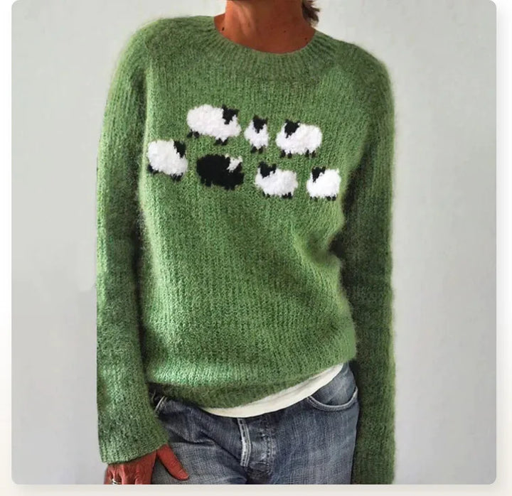 Sweter damski zimowy