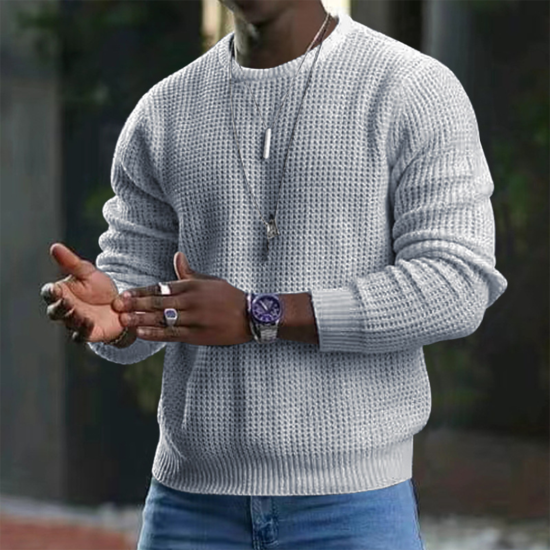 Sweter męski | Miękki dzianinowy sweter