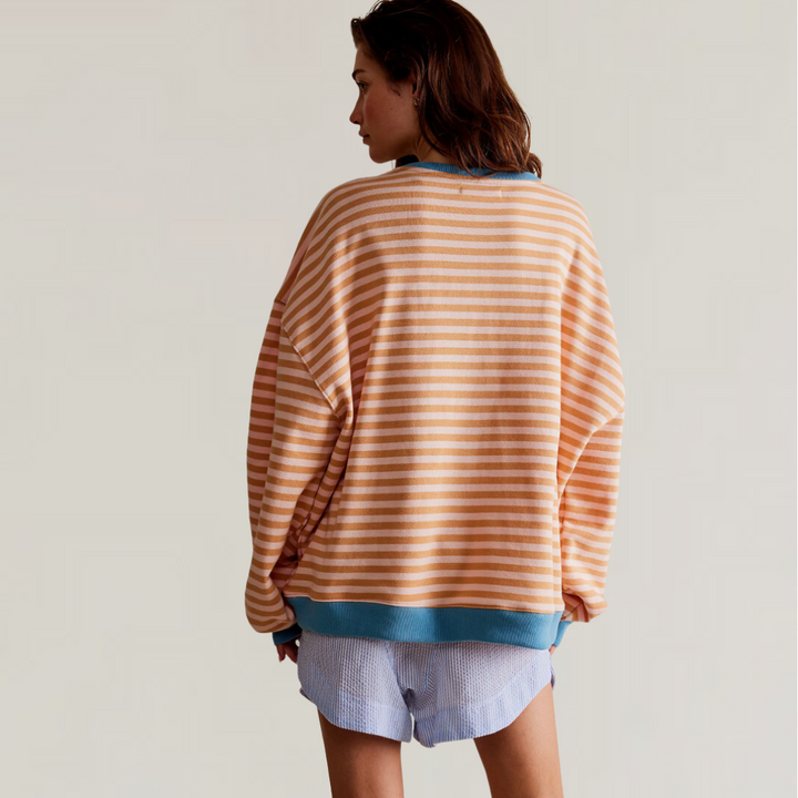 Sweter damski w paski