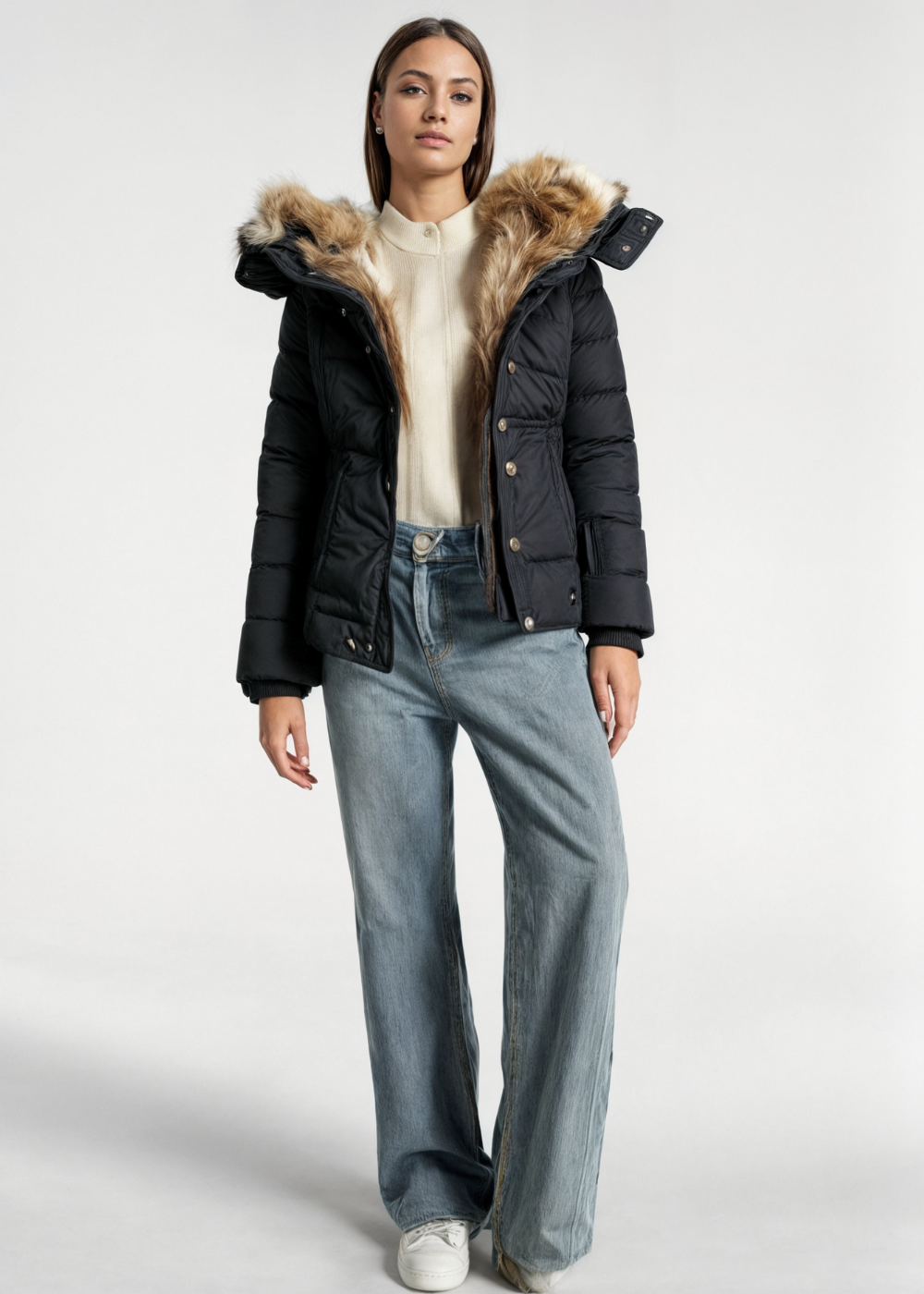 Damskie futro | Kurtka zimowa