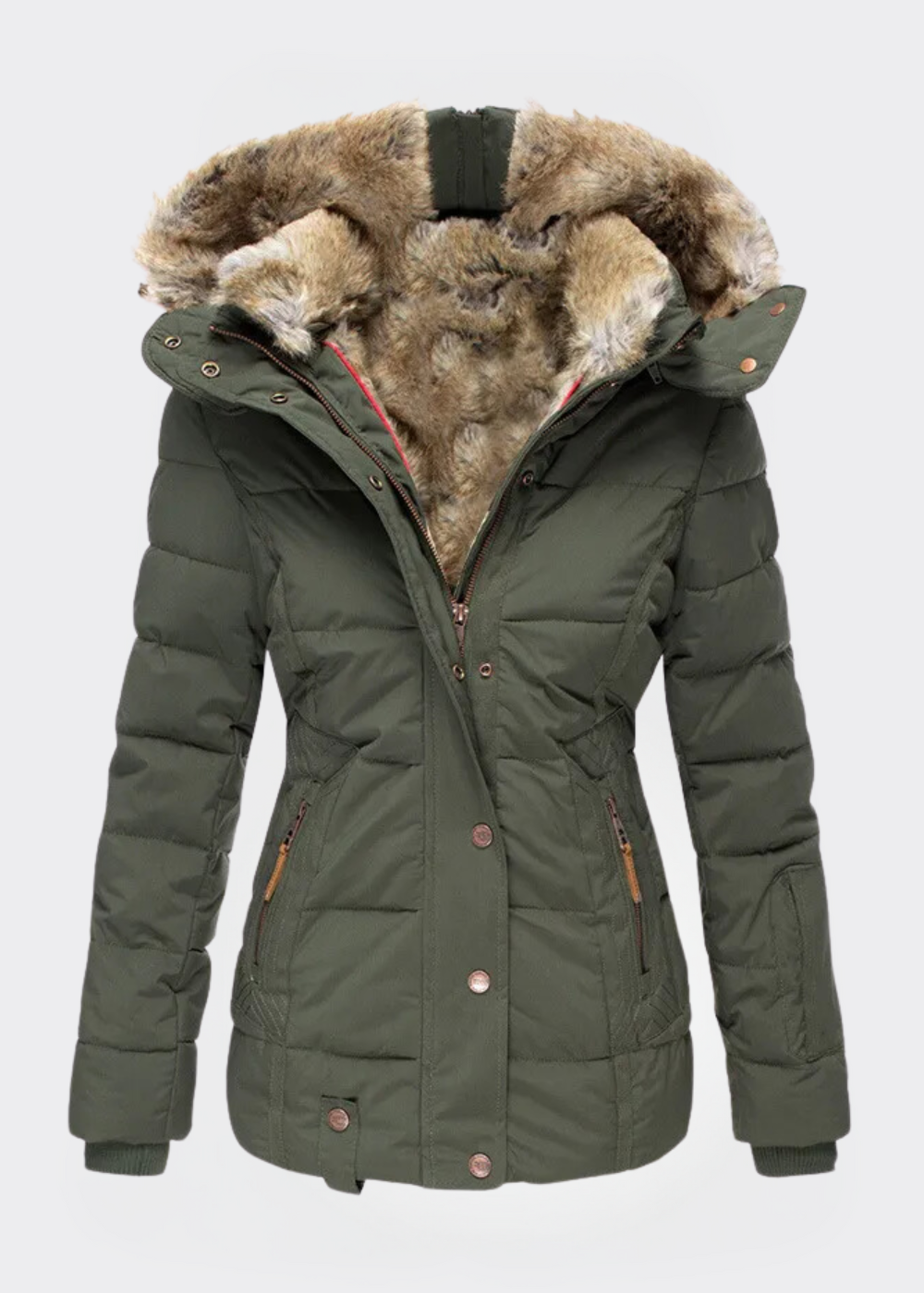 Damskie futro | Kurtka zimowa