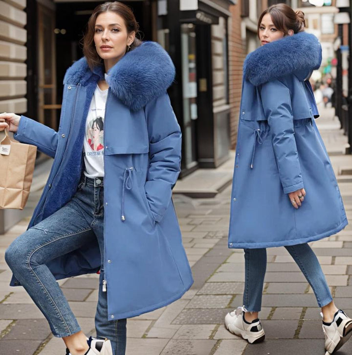 Parka zimowa damska | Z kapturem