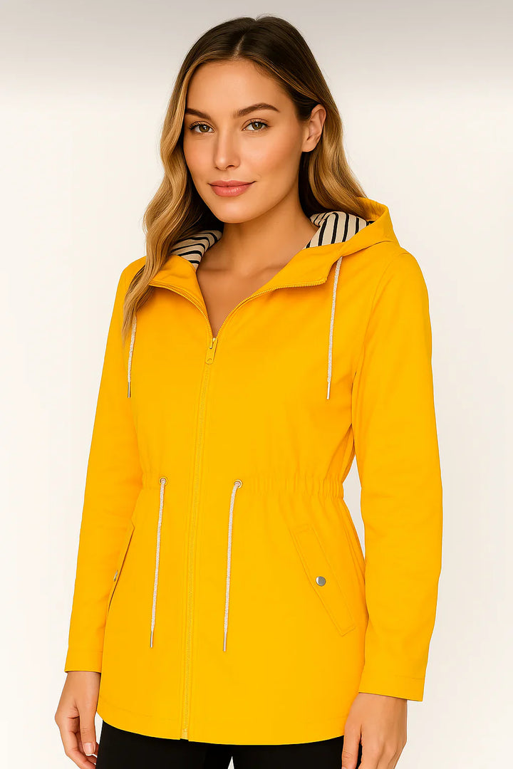 Damski płaszcz przeciwdeszczowy | Lekki, z wodoodpornego materiału