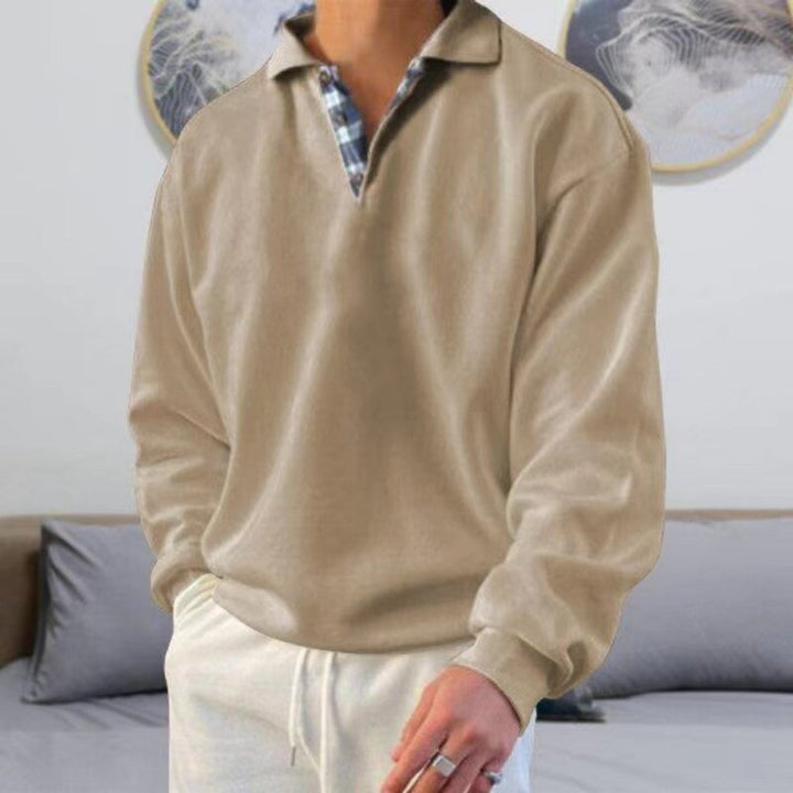 Męski sweter dzianinowy | Casual
