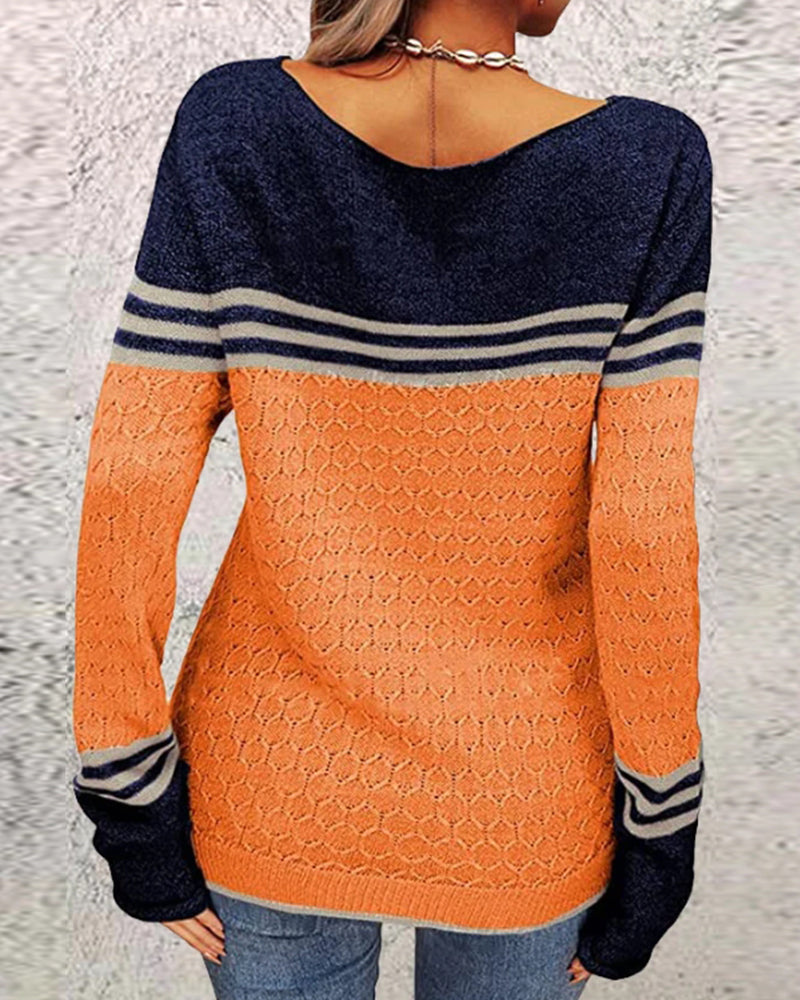 Sweter damski dzianinowy