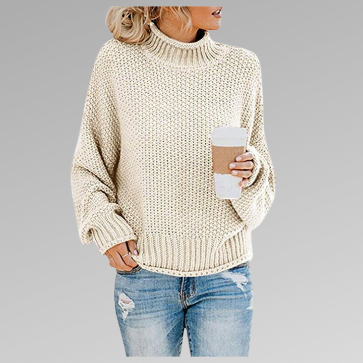Damski dziany sweter
