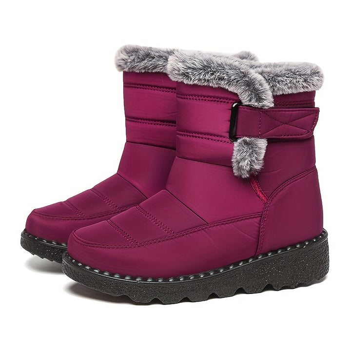 Buty zimowe damskie ocieplane śniegowce