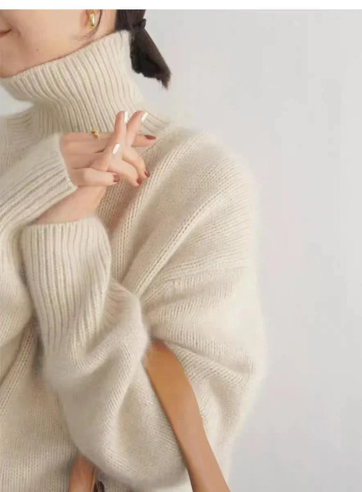 Sweter damski | Golf zimowy