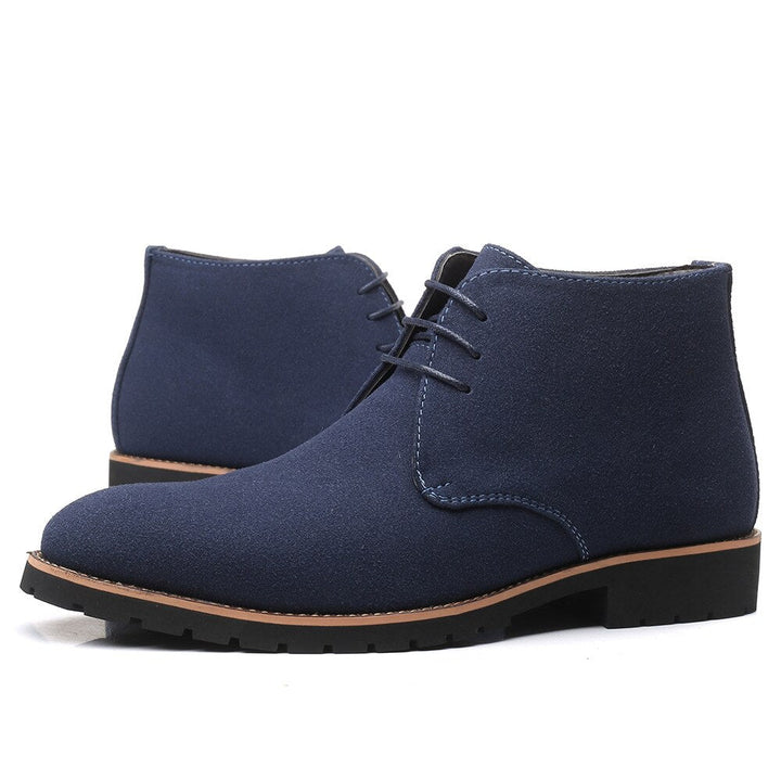 Męskie buty zimowe | Zamszowe wykończenie