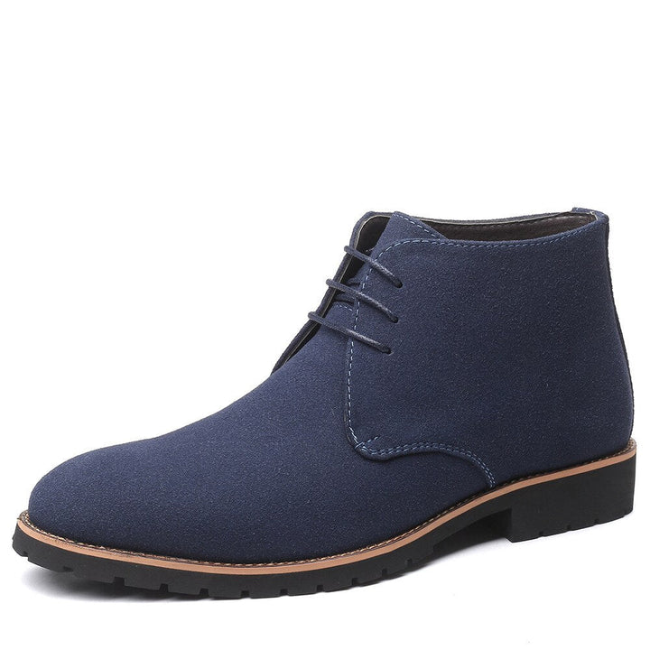 Męskie buty zimowe | Zamszowe wykończenie
