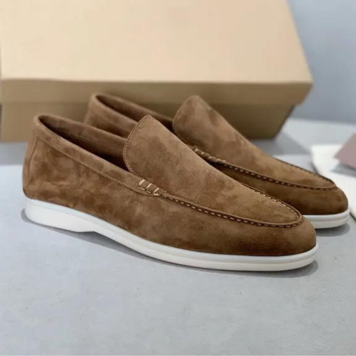 Buty męskie zamszowe | Wsuwane
