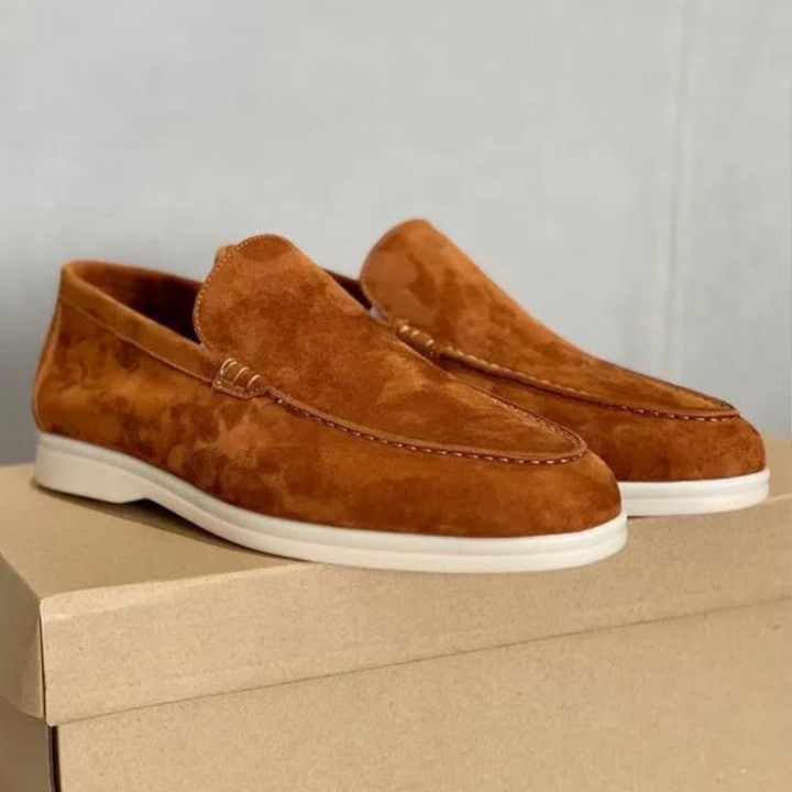 Buty męskie zamszowe | Wsuwane
